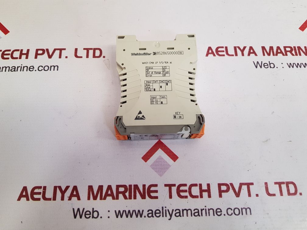 WEIDMÜLLER WAS1 CMA LP 1/5/10A AC CURRENT-MONITORING MODULE