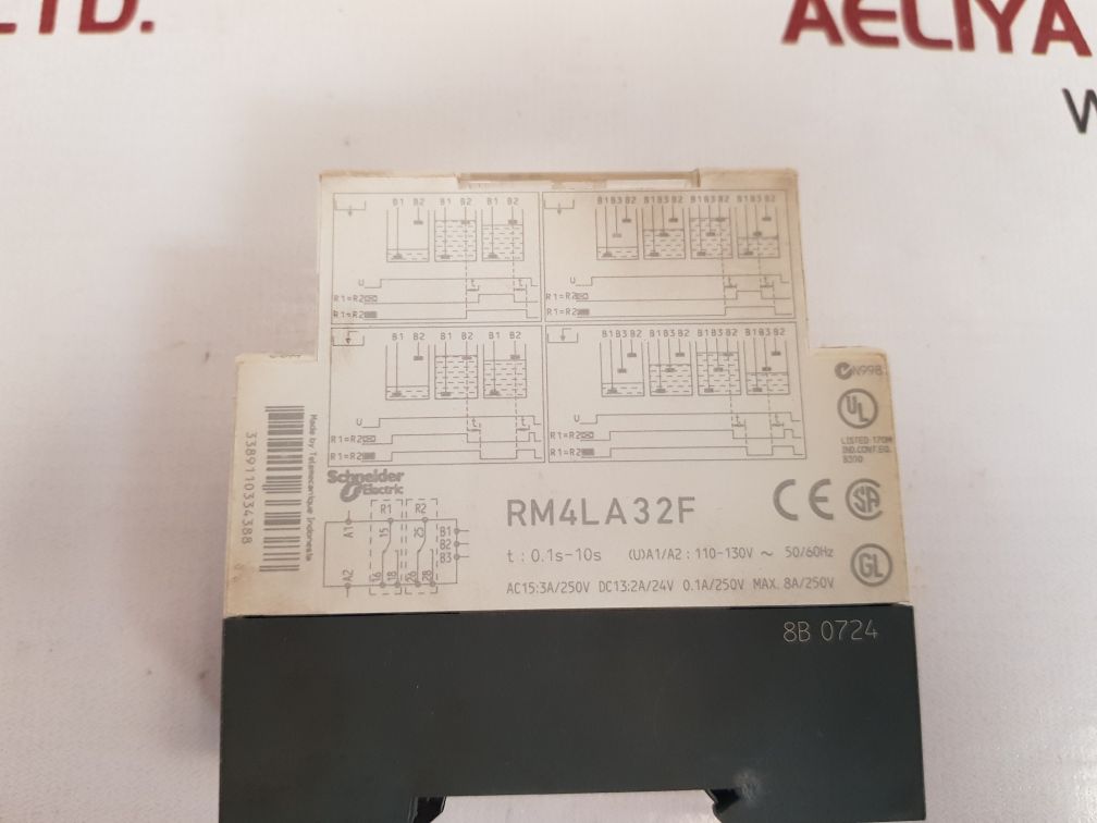 SCHNEIDER ELECTRIC TELEMECANIQUE RM4LA32F LIQUID LEVEL CONTROL RELAY