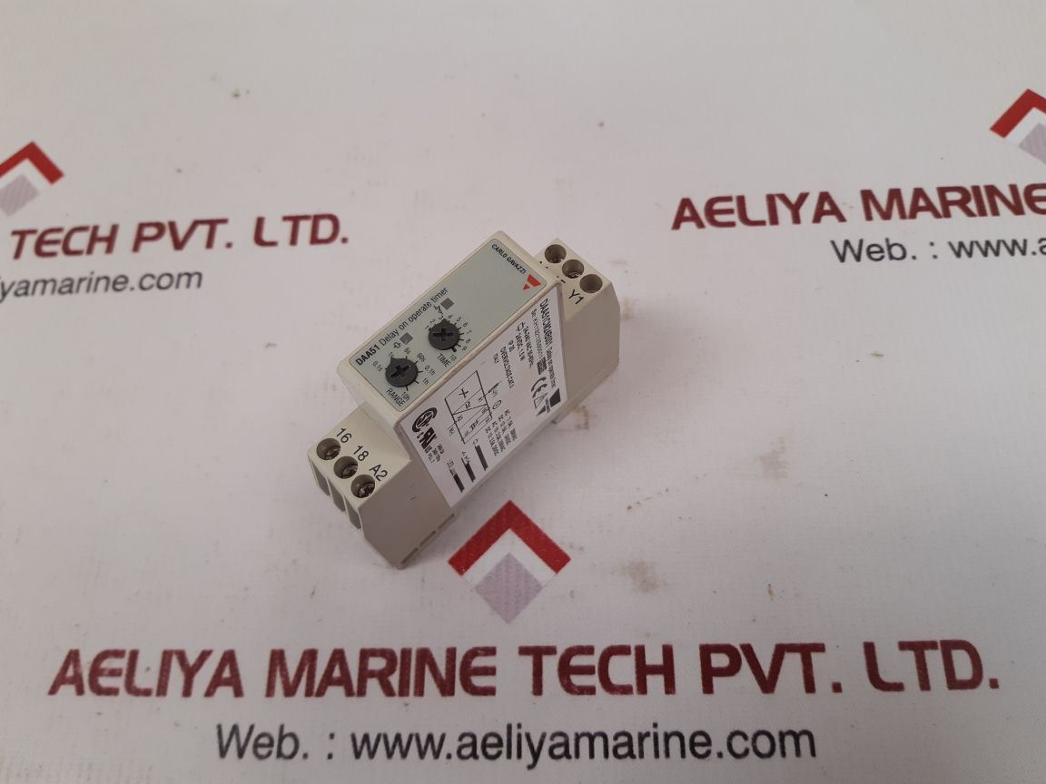 CARLO GAVAZZI DAA51CM24B001 DELAY ON OPERATE TIMER