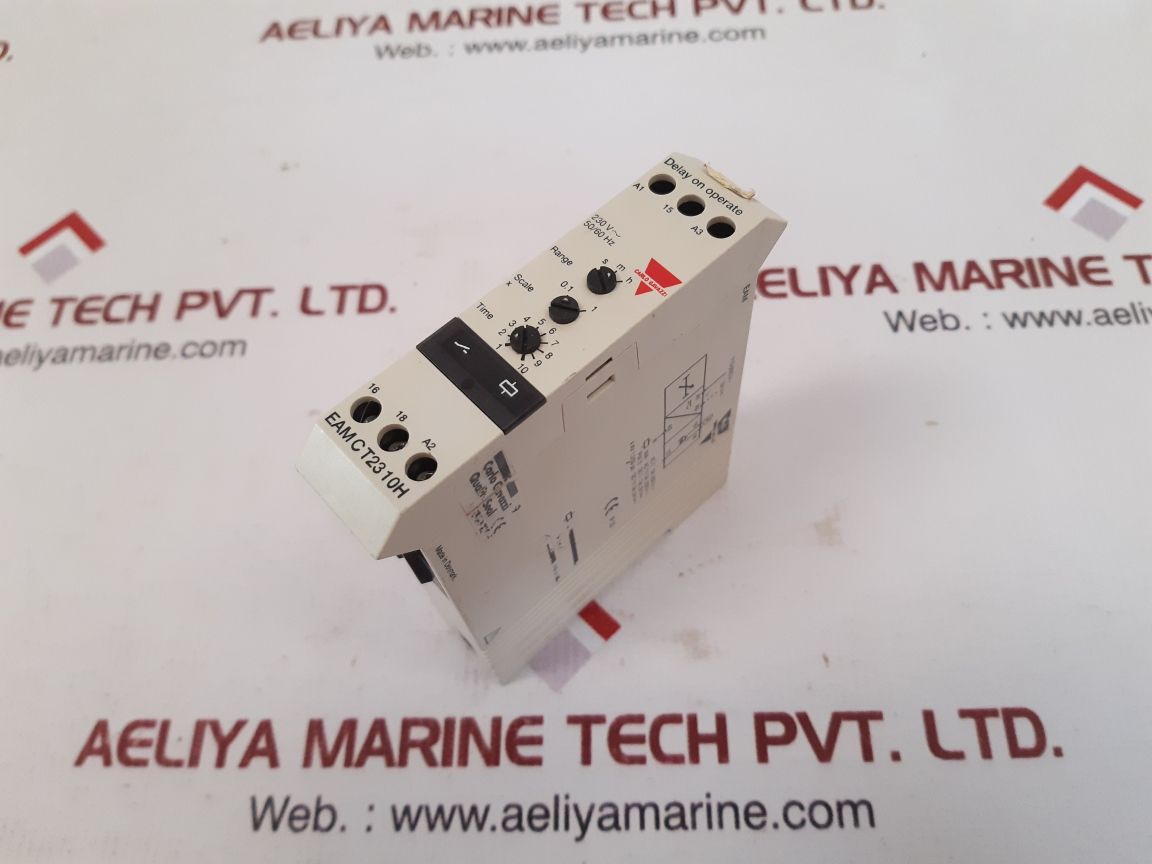 CARLO GAVAZZI EAM C T23 10H DELAY ON OPERATE TIMER