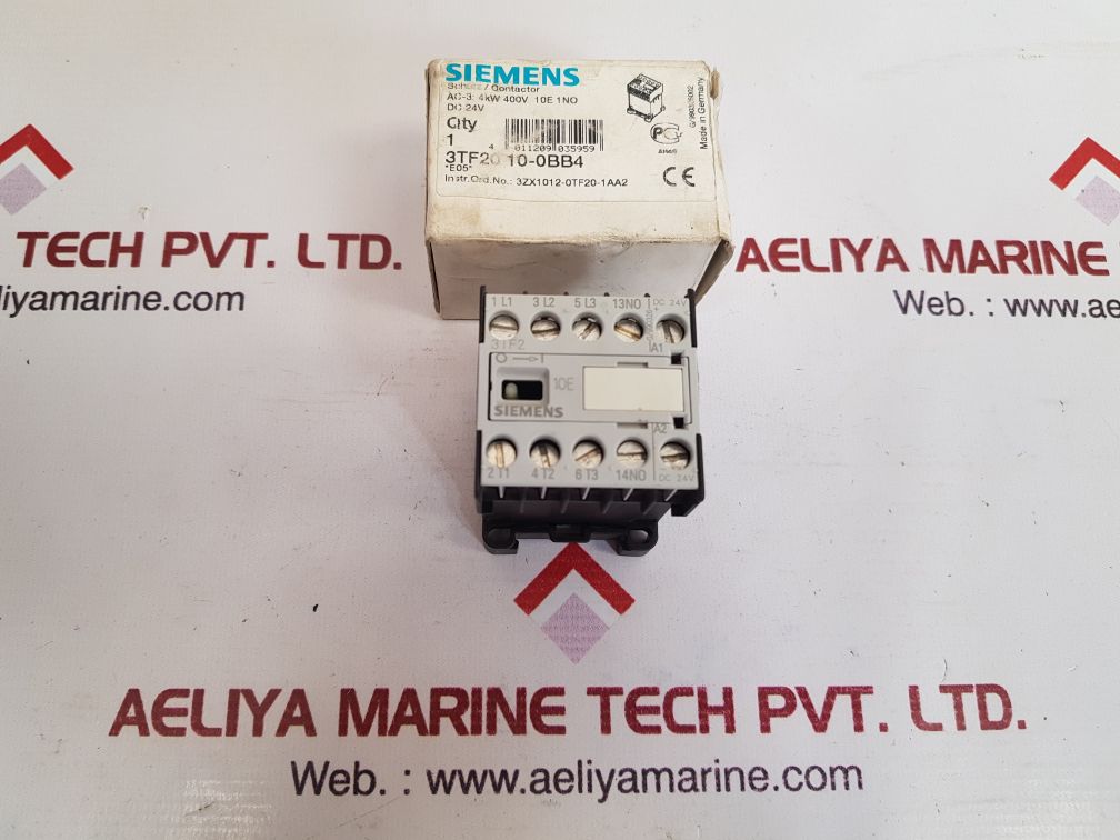 SIEMENS 3TF2010-0BB4 CONTACTOR G/990326