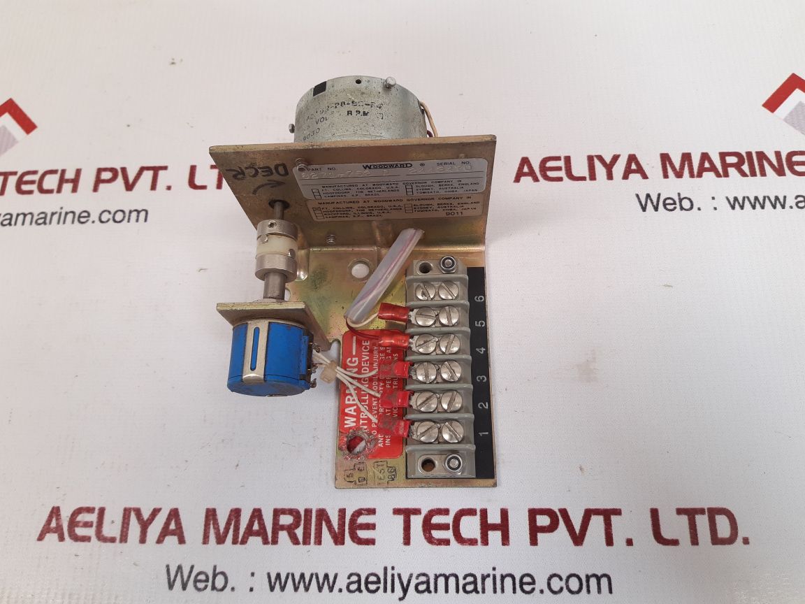 WOODWARD 8271-753 D CONTROL DEVICE / POTENTIO METER