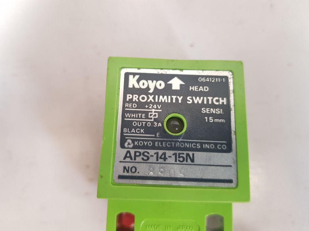 KOYO ELECTRONICS INDUSTRIES APS-14-15N PROXIMITY SENSOR SWITCH