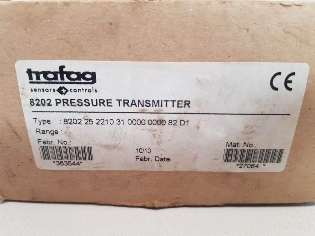 TRAFAG 8202.25.2210 PRESSURE TRANSMITTER 0...3.2 KG/CM2-G