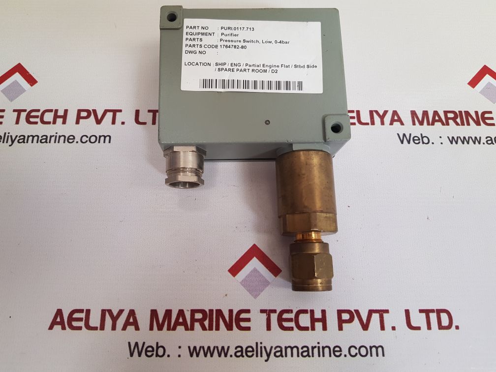 TRAFAG 900.2376.924 PRESSURE SWITCH PURI.0117.713