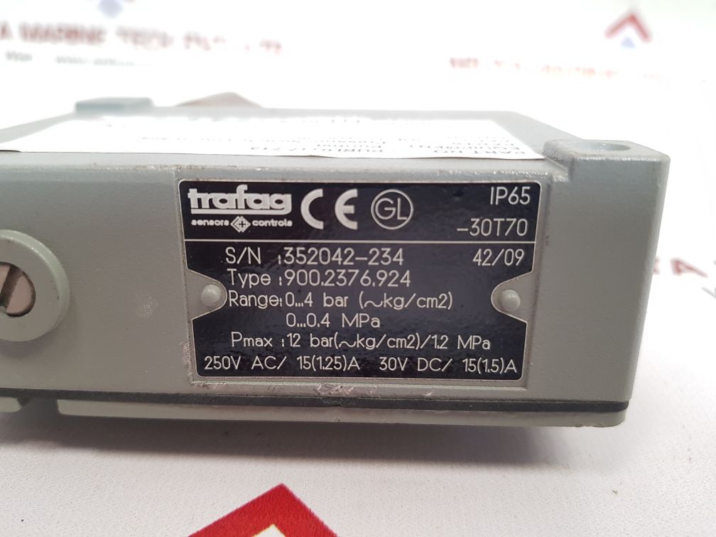 TRAFAG 900.2376.924 PRESSURE SWITCH PURI.0117.713