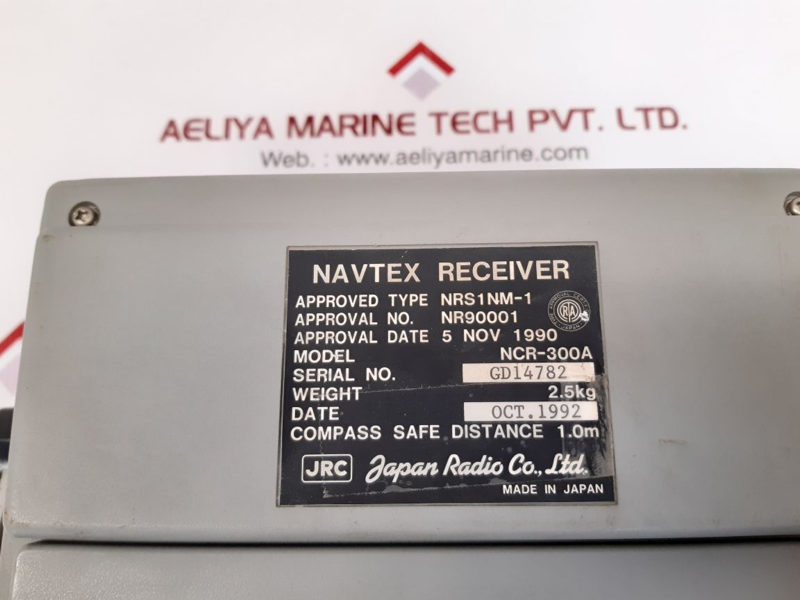 JRC NCR-300A NAVTEX RECEIVER