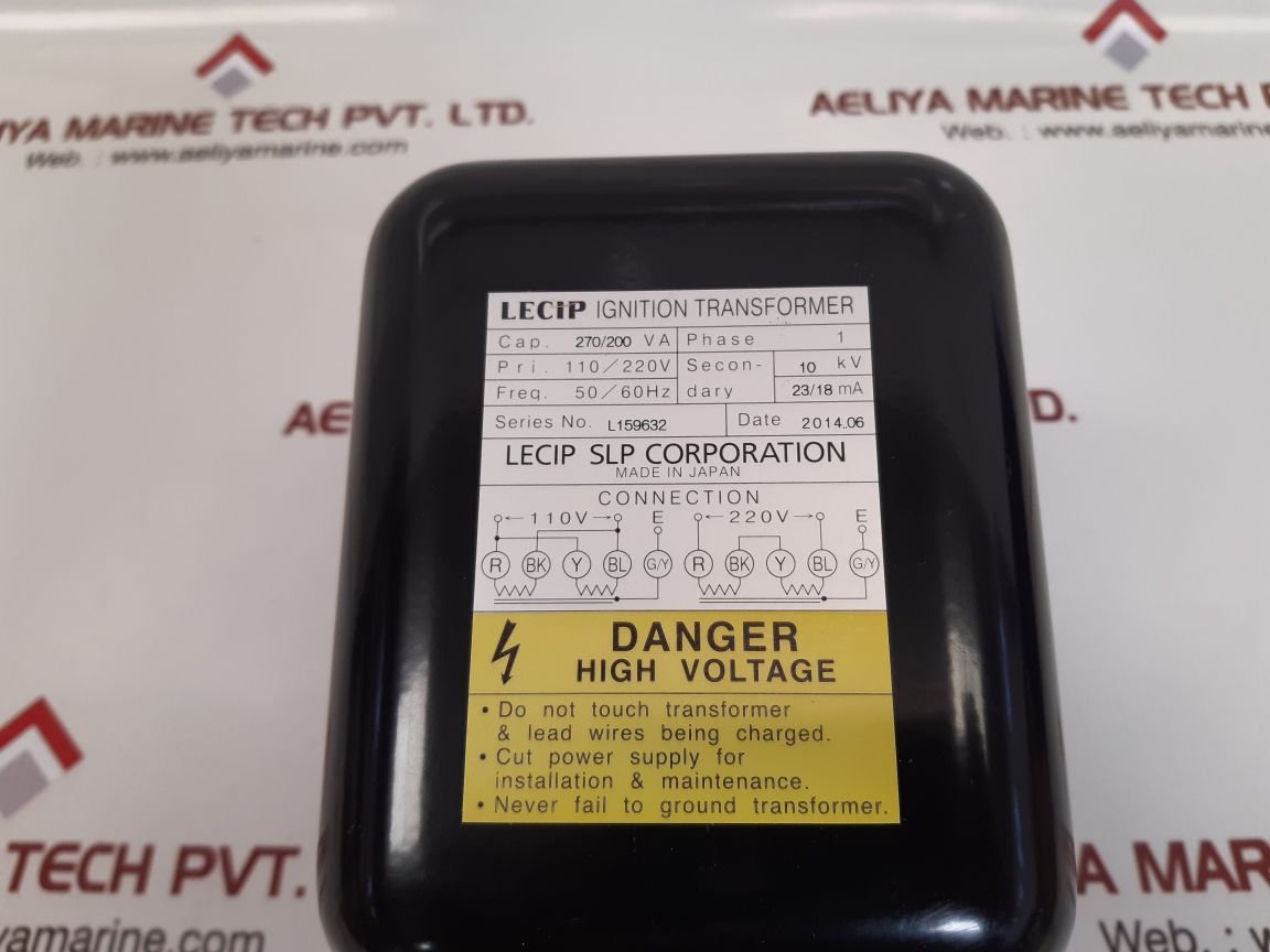 LECIP BURN.0101.204 IGNITION TRANSFORMER