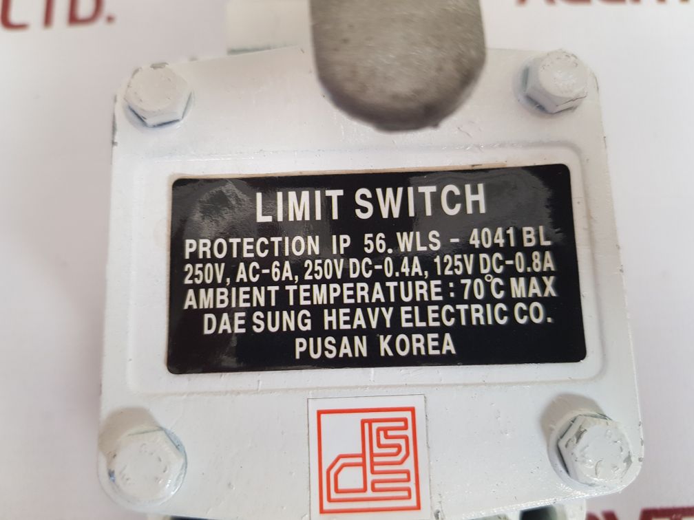 DAE SUNG WLS-4041BL LIMIT SWITCH