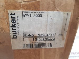 BURKERT SYST 2000 SOLENOID VALVE 00145849