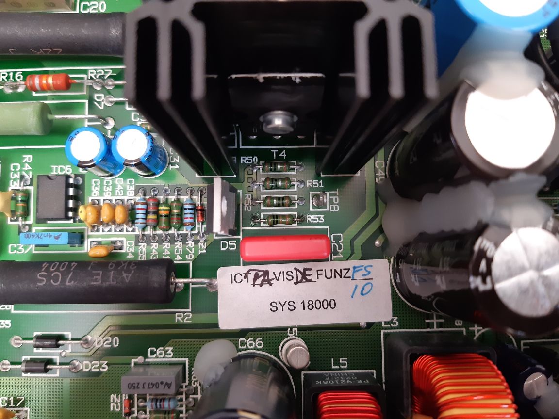 INVERTOMATIC PCB CARD SYS 18000