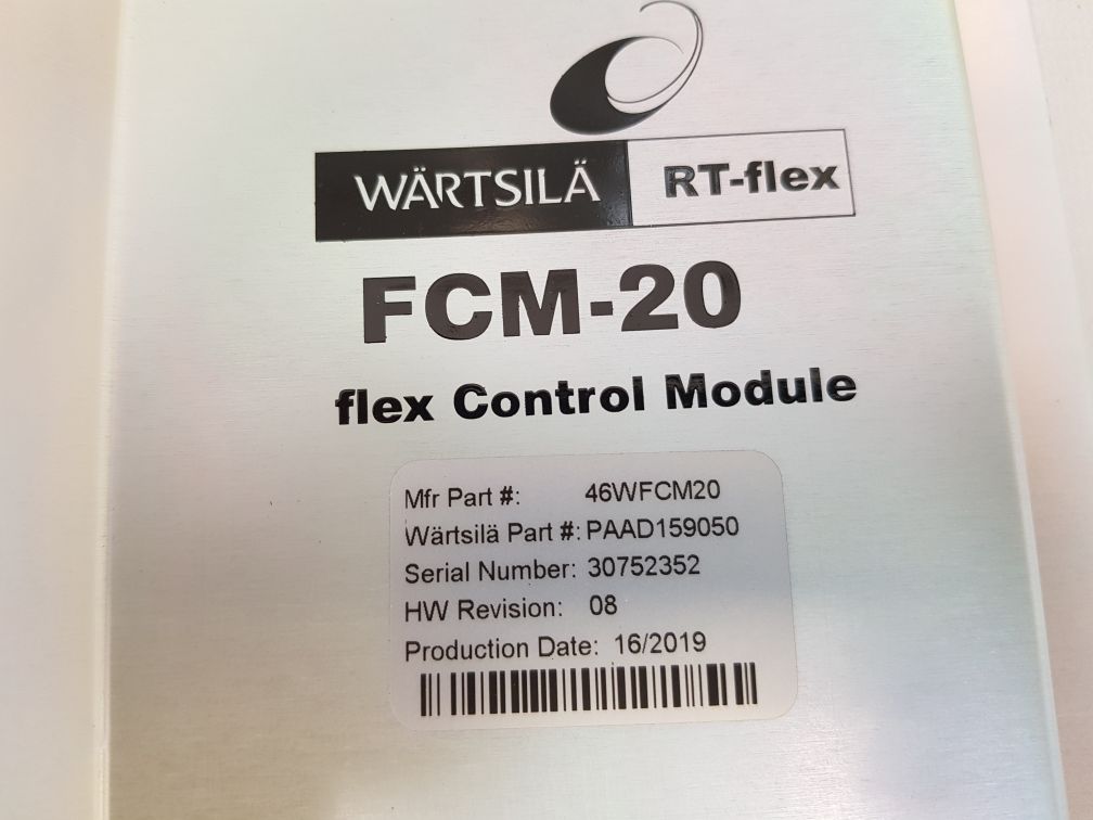 WÄRTSILÄ RT-FLEX FLEX CONTROL MODULE FCM-20