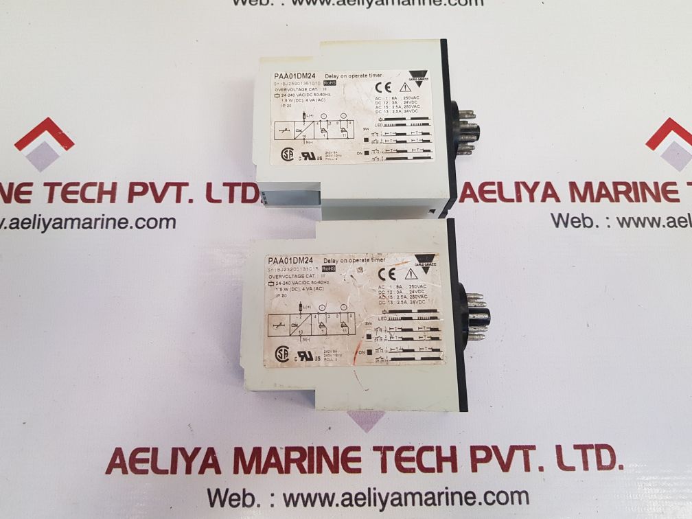 CARLO GAVAZZI PAA01 DELAY ON OPERATE TIMER PAA01DM24