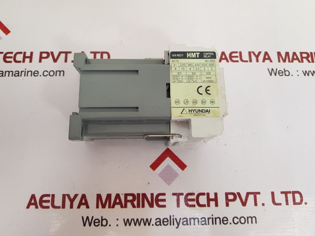 HYUNDAI HMT 40 CONTROL RELAY HMT 40NS D024