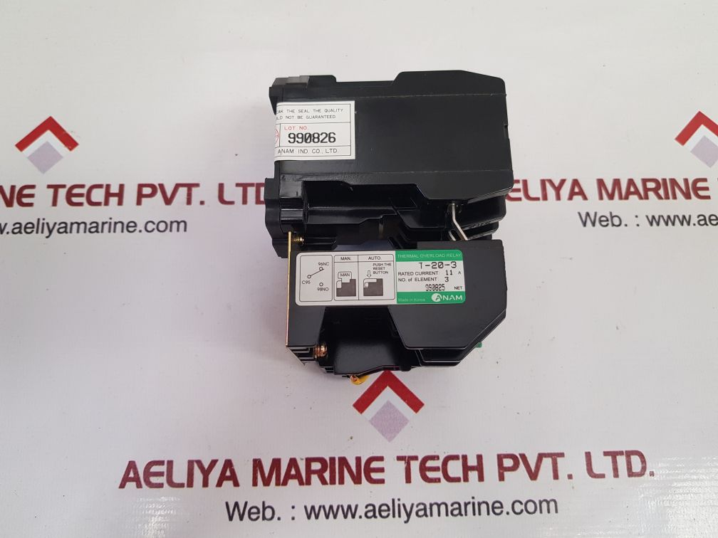 ANAM PAK-20AT-3 MAGNETIC STARTER RELAY T-20-3