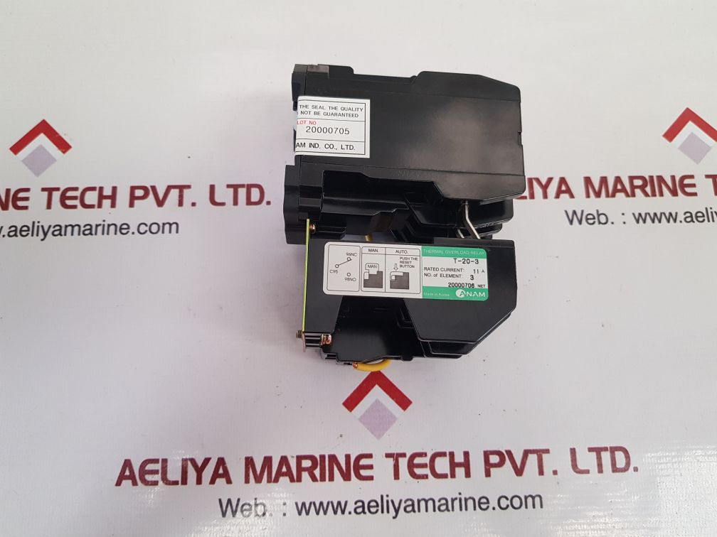 ANAM PAK-20AT3 MAGNETIC STARTER RELAY