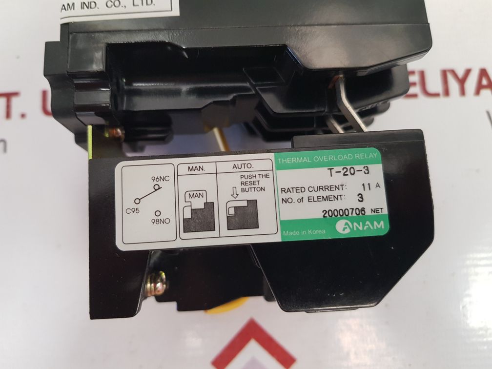 ANAM PAK-20AT3 MAGNETIC STARTER RELAY