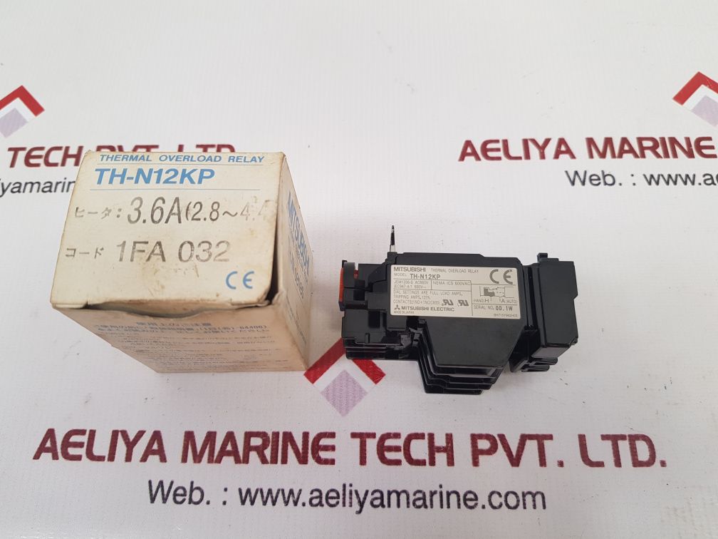 MITSUBISHI ELECTRIC TH-N12KP THERMAL OVERLOAD RELAY