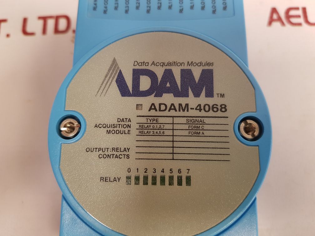 ADVANTECH ADAM-4068 DATA ACQUISITION MODULE