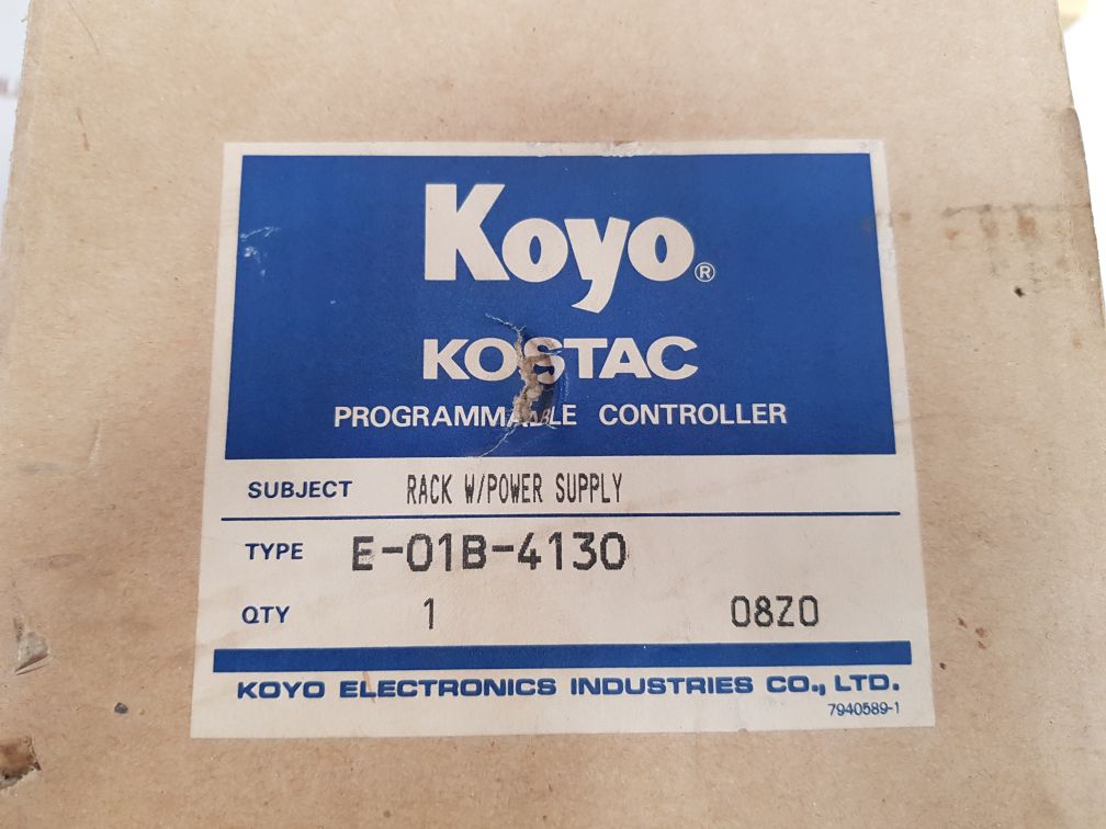 KOYO MITSUBISHI KAKOKI E-01B-4130 PROGRAMMABLE CONTROLLER