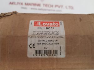 LOVATO PSL1 100 24 SWITCHING POWER SUPPLY