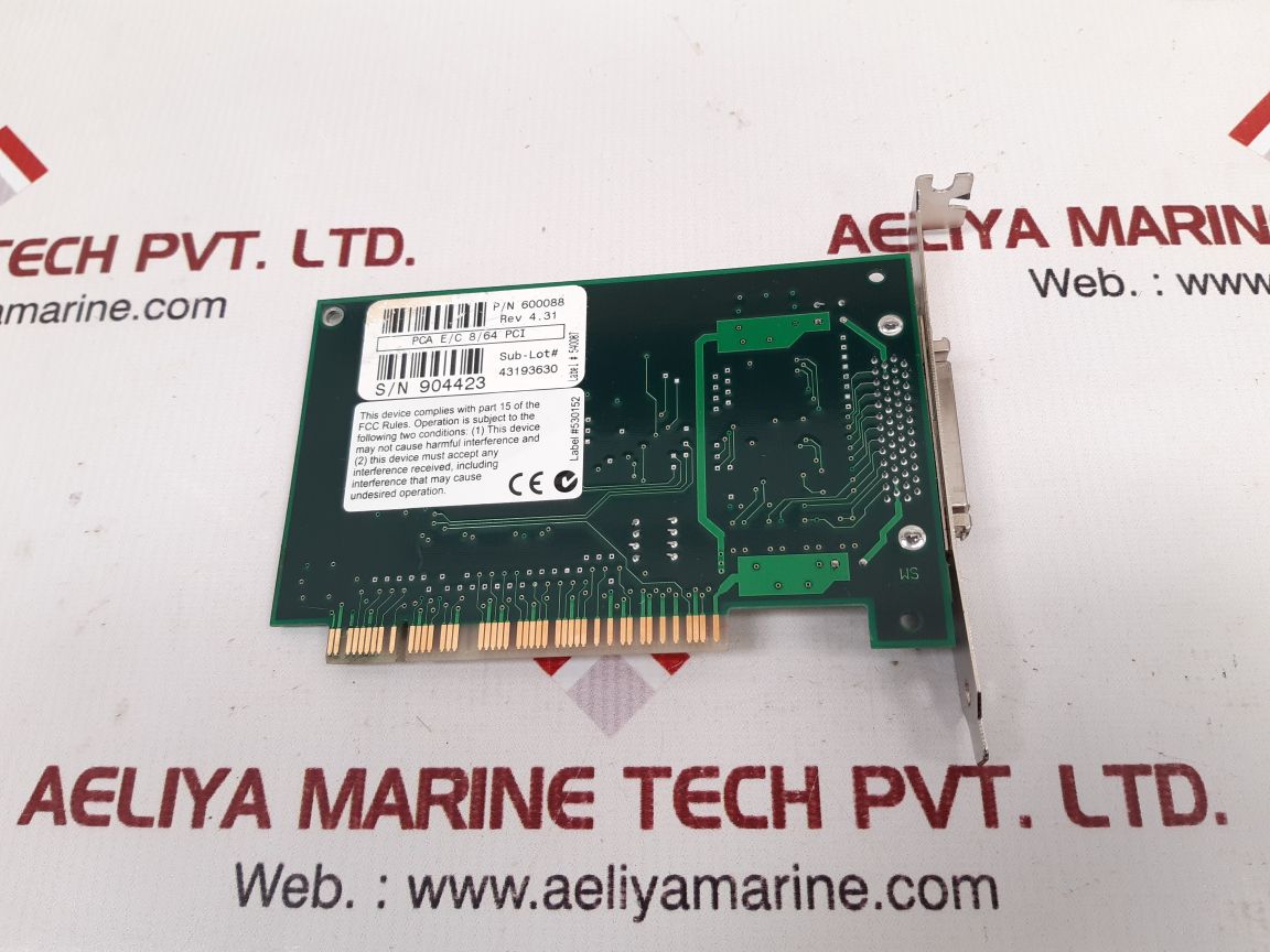 STALLION PCA E/C 8/64 PCI CARD