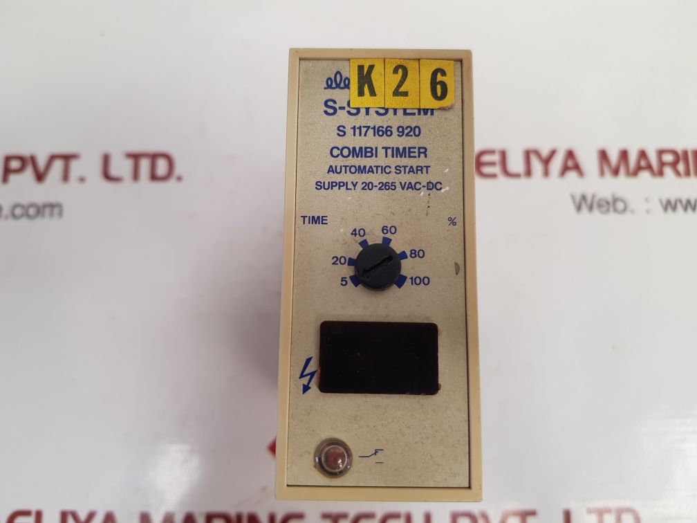ELECTROMATIC S-SYSTEM S 117166 920 COMBI TIMER