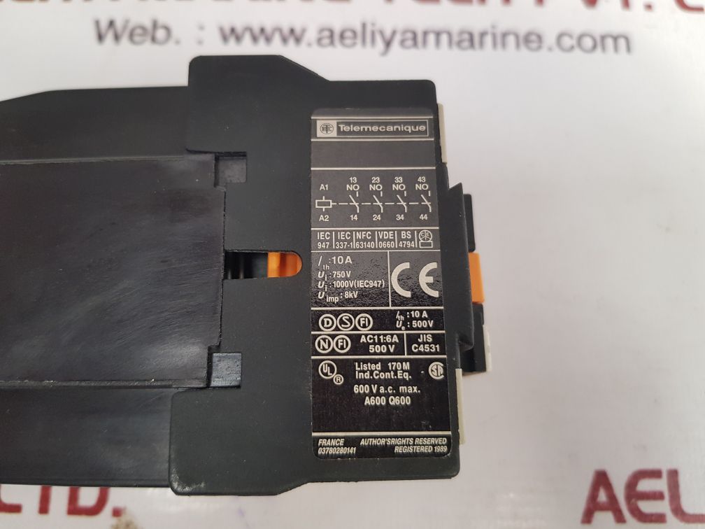 TELEMECANIQUE CA3 DN40 CONTACTOR