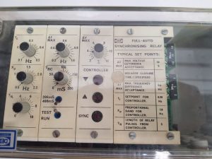 DEIF NORGE FAS 2N, 220V FULL-AUTO SYNCHRONIZING RELAY