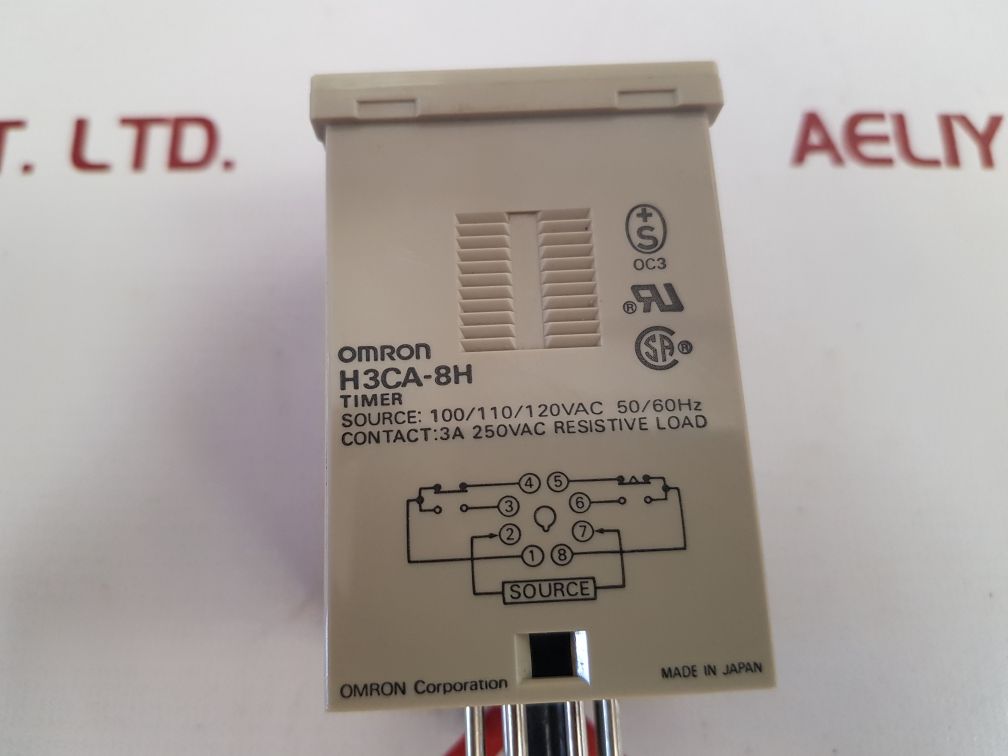 OMRON H3CA-8H TIMER 99.9S TO 9990H