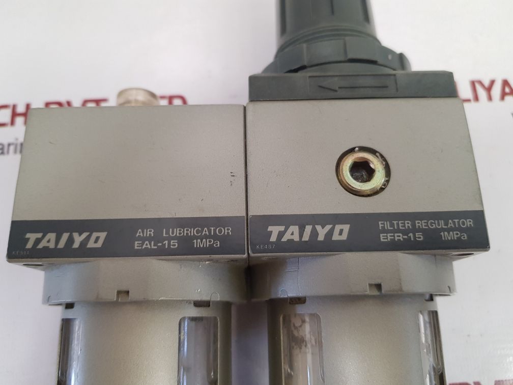 TAIYO EFR-15 AIR LUBRICATOR FILTER REGULATOR