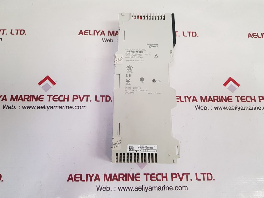 SCHNEIDER MODICON QUANTUM 140NOE77101C ETHERNET MODULE