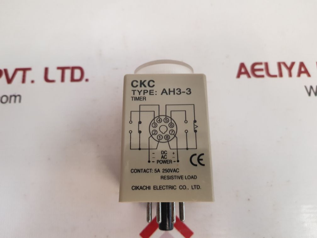 CIKACHI AH3-3 TIME RELAY 24 VDC