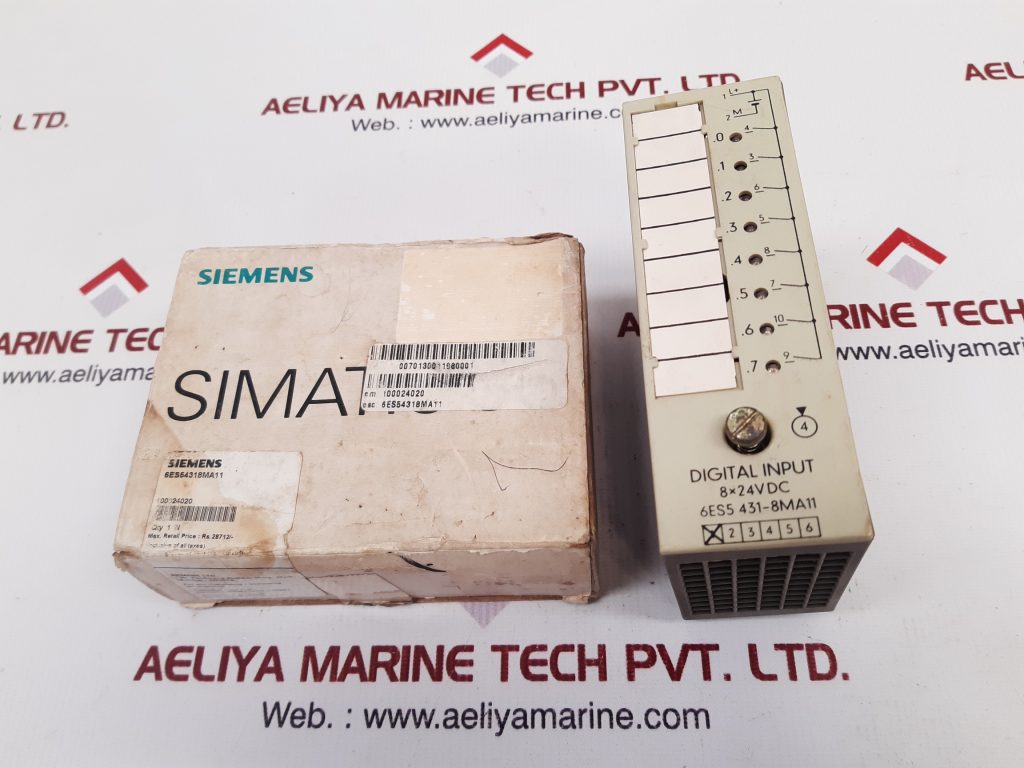 SIEMENS SIMATIC S5 6ES5 431-8MA11 DIGITAL INPUT UNIT