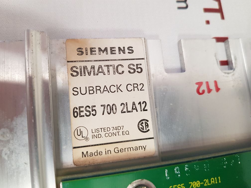 SIEMENS SIMATIC S5 SUBRACK CR2 6ES5 700 2LA12/6ES5 700-2LA11/6ES5 701-2LA11