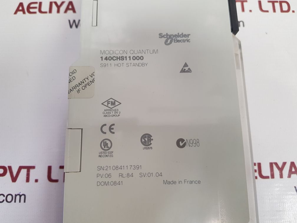 SCHNEIDER ELECTRIC MODICON QUANTUM 140CHS11000 ETHERNET NETWORK