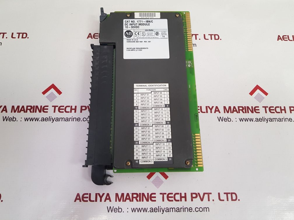 ALLEN-BRADLEY 1771-IBN/C DC INPUT MODULE