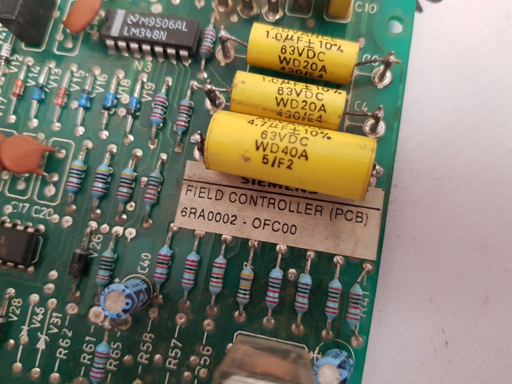 SIEMENS 6RA0002.OFC00 FIELD CONTROLLER (PCB)