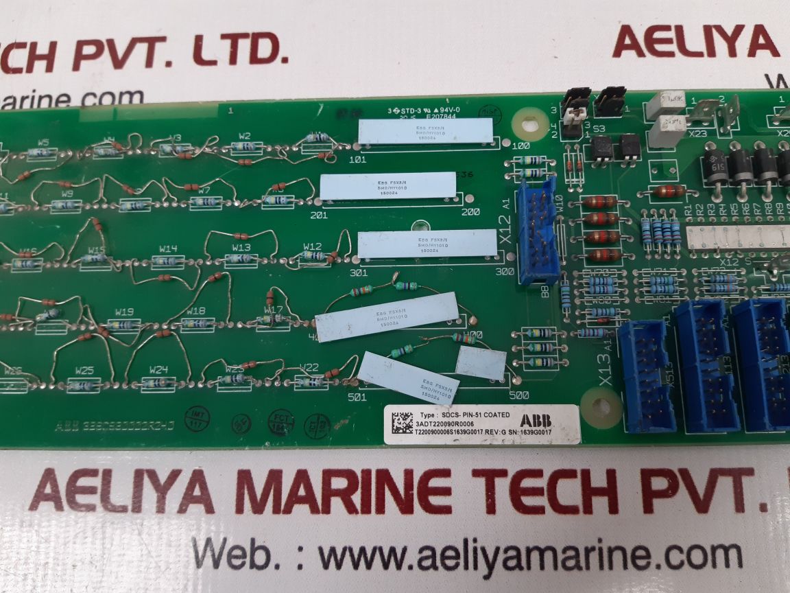 ABB SDCS-PIN-51 COATED MEASUREMENT CARD