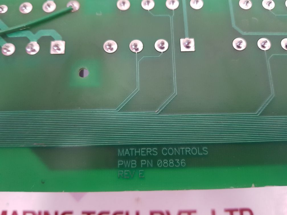 MATHERS CONTROLS MS12636 PCB CARD REV: E