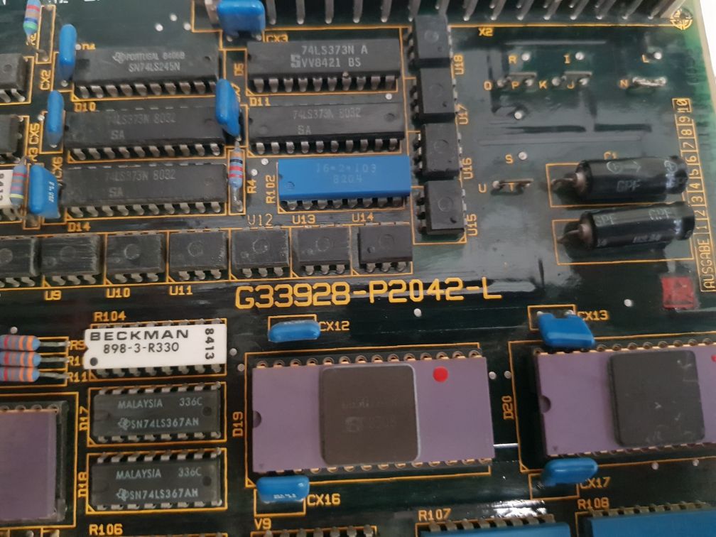 SIEMENS G33928-P2042-L PCB CARD