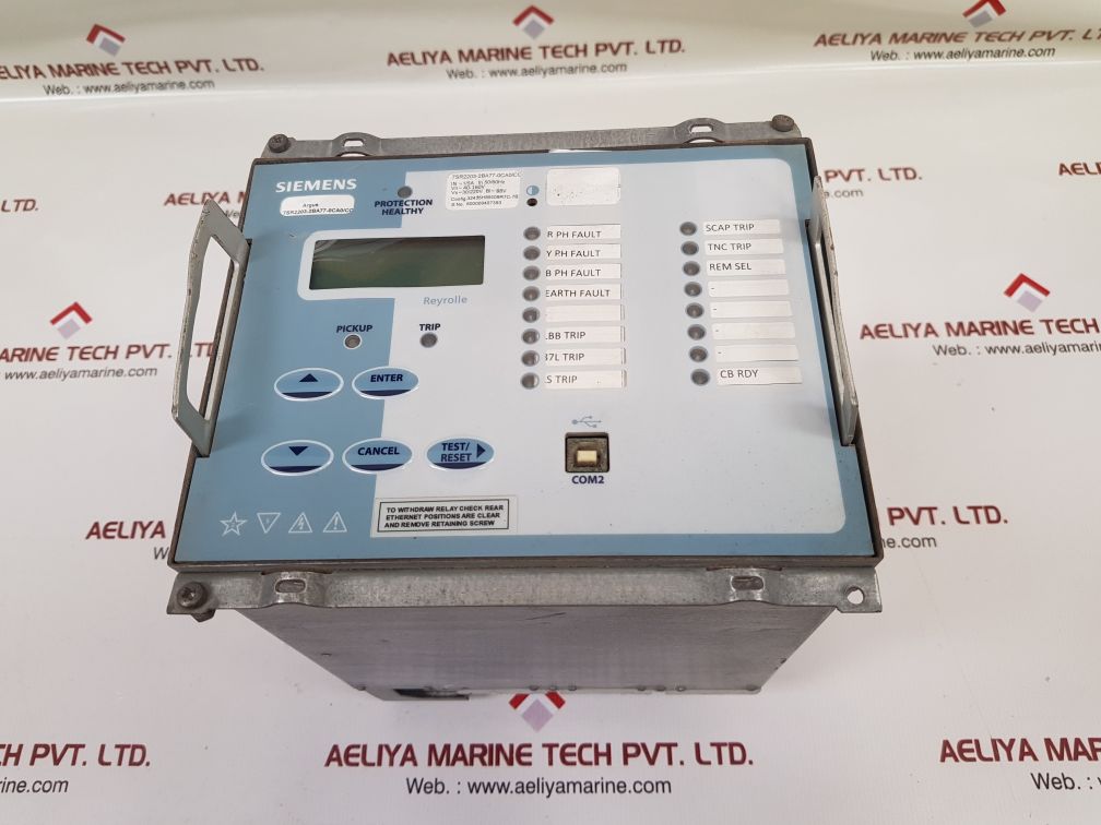 SIEMENS 7SR2203-2BA77-0CA0/CC DIRECTIONAL OVERCURRENT RELAY