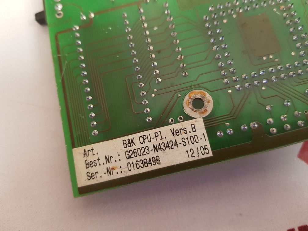 SIEMENS G26023-N43424-S100-1 PCB CARD