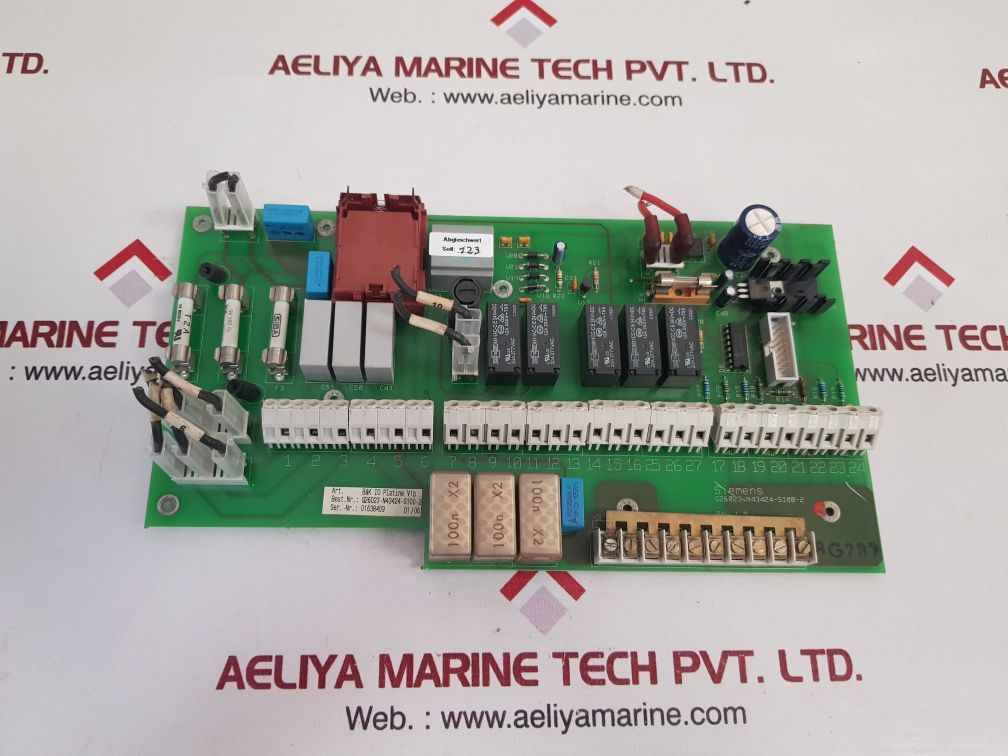 SIEMENS G26023-N43424-S100-2 PCB CARD