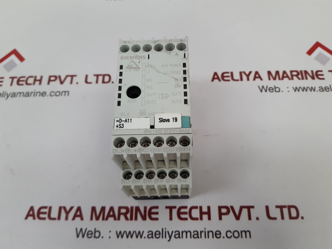 SIEMENS 3RK1402-3CE01-0AA2 AS-I MODULE