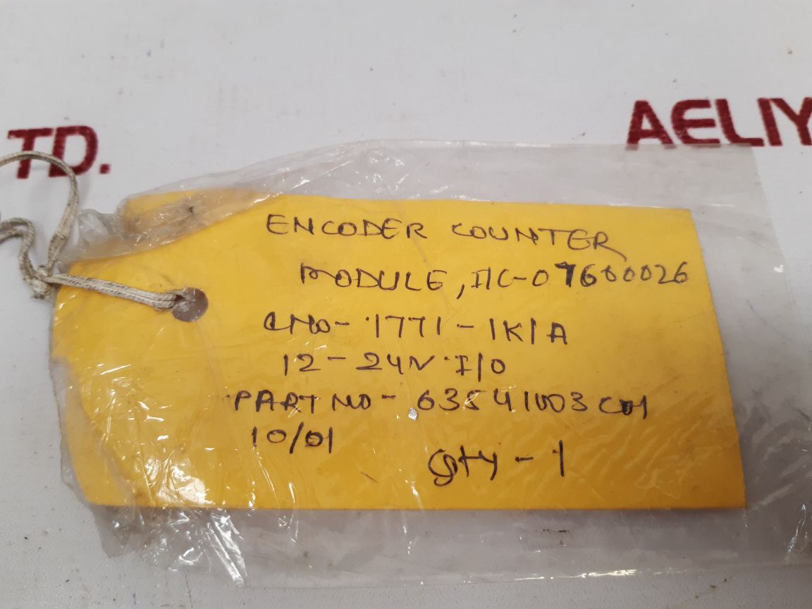 ALLEN-BRADLEY 1771-IK/A ENCODER COUNTER MODULE