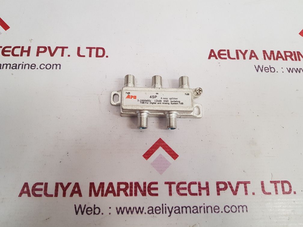 APH 4SP 4-WAY SPLITTER