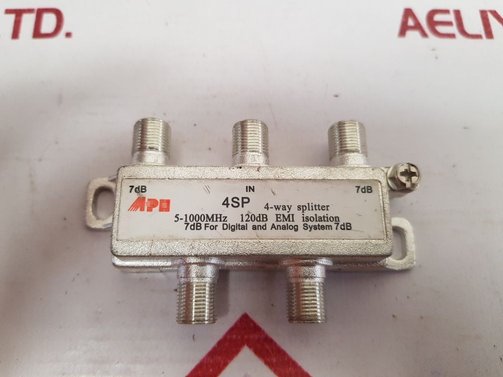 APH 4SP 4-WAY SPLITTER