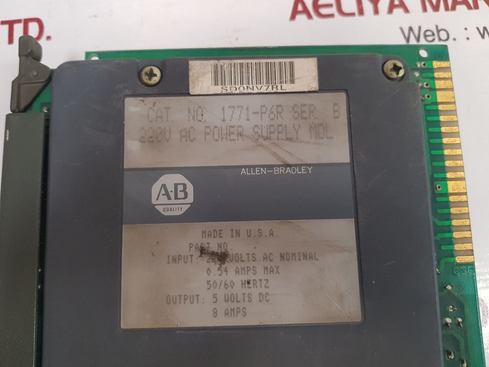 ALLEN-BRADLEY 1771-P6R POWER SUPPLY