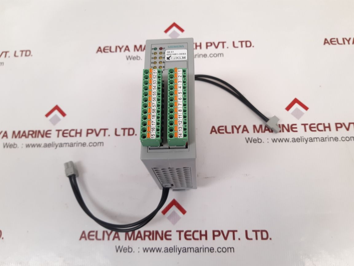 SIEMENS SIMATIC TDC 6DD1681-0EB3 INTERFACE MODULE BINARY MODULE SB61